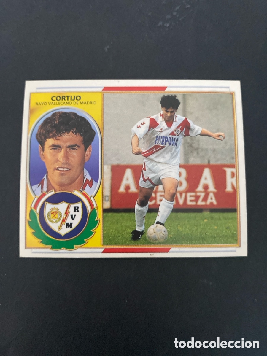 Fu&szlig;ball-Sticker: Cromo liga 96/97 Rayo Vallecano nunca pegado