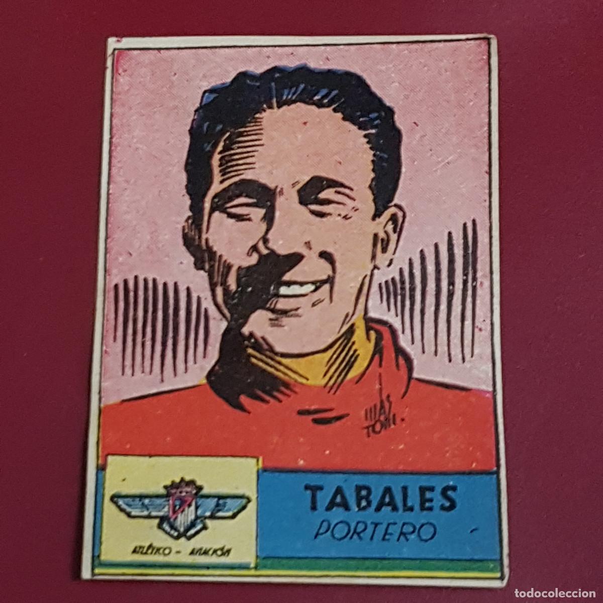 Fu&szlig;ball-Sticker: CISNE - ALBUM FUTBOLISTICO 1942 42 - A AVIACION - TABALES - BIEN RECUPERADO