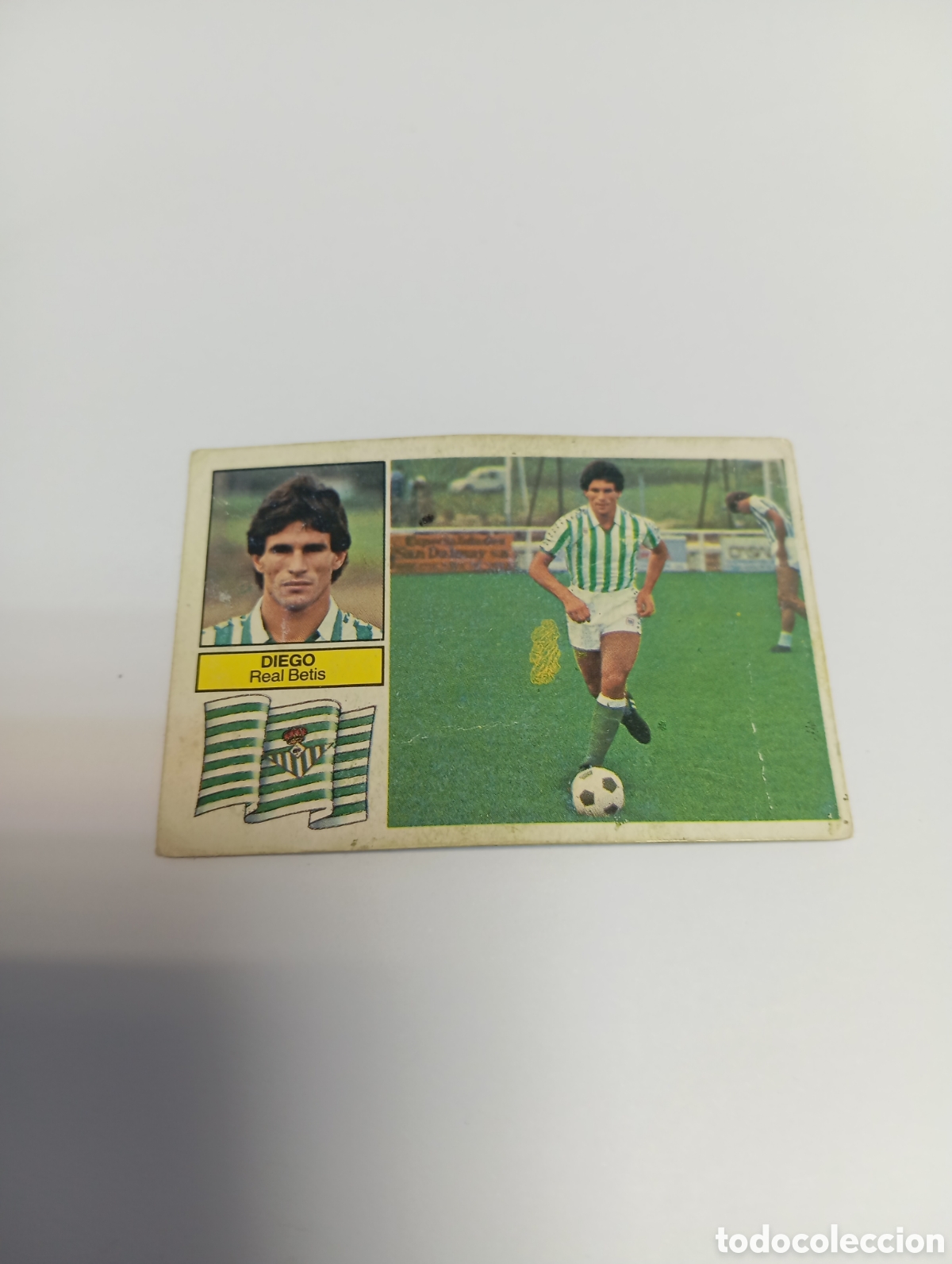 Fu&szlig;ball-Sticker: FICHAJE 23 DIEGO Liga Este 1982 1983 RECUPERADO 82 83