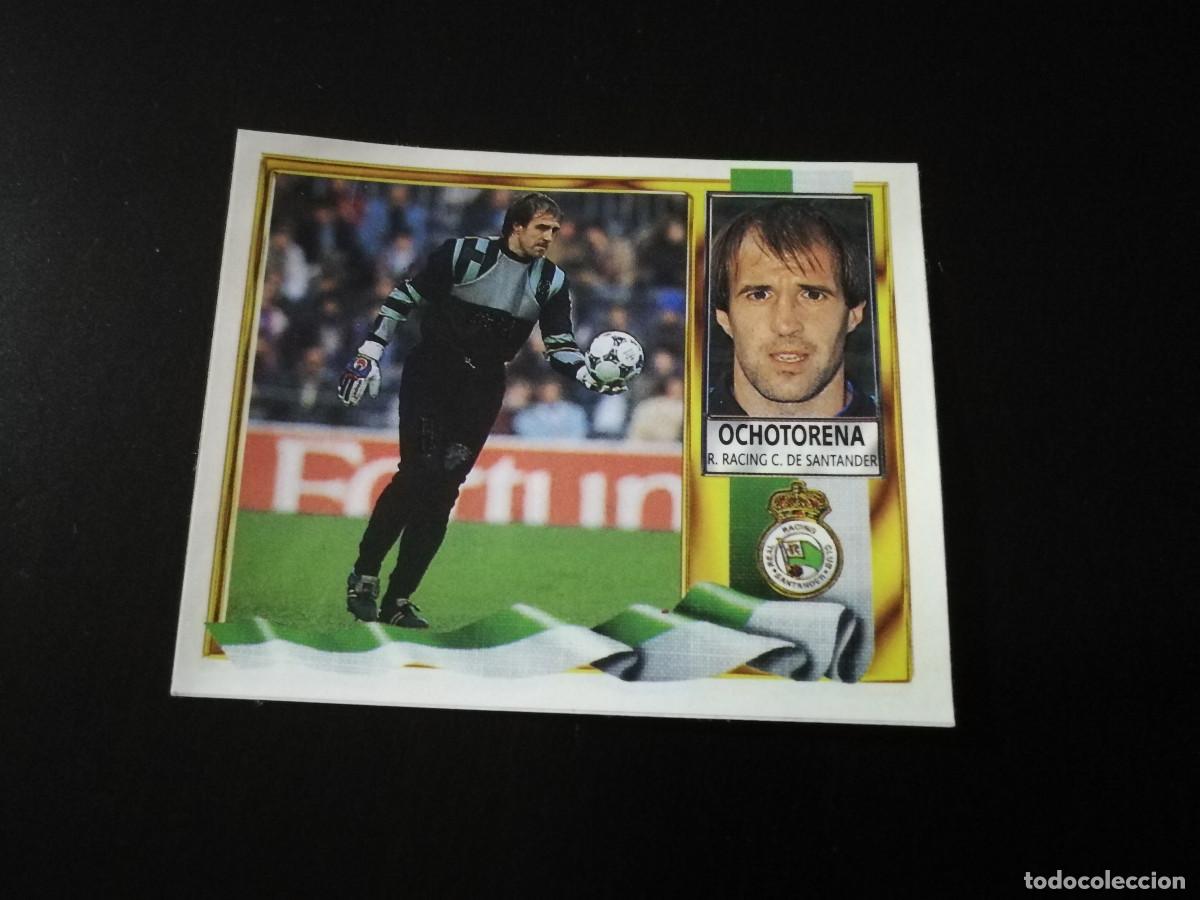 Fu&szlig;ball-Sticker: Ochotorena Coloca Racing de Santander, Este 95/96 despegado