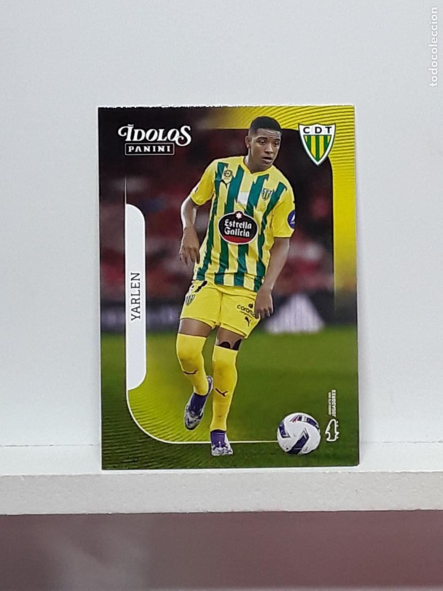 Football Stickers: PORTUGUES 2025 2026 IDOLOS 25 26 CROMO PANINI FUTEBOL N 180 TONDELA YARLEN FAUSTINO AUGUSTO