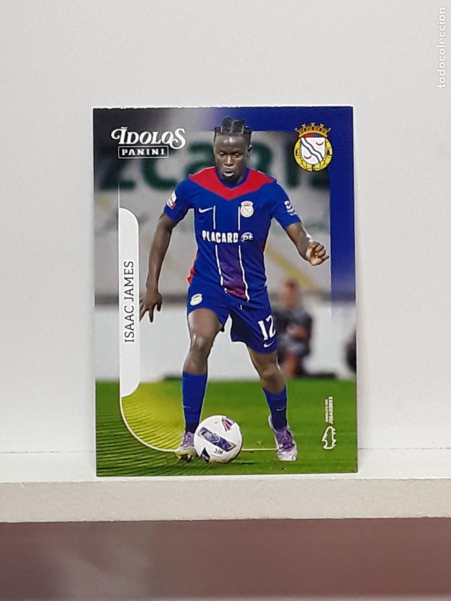 Cromos de f&uacute;tbol: PORTUGUES 2025 2026 IDOLOS 25 26 CROMO PANINI FUTEBOL N 183 ALVERCA ISAAC JAMES