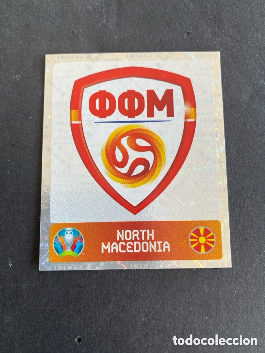Cromos de f&uacute;tbol: Cromo Euro 2020 Macedonia N*289