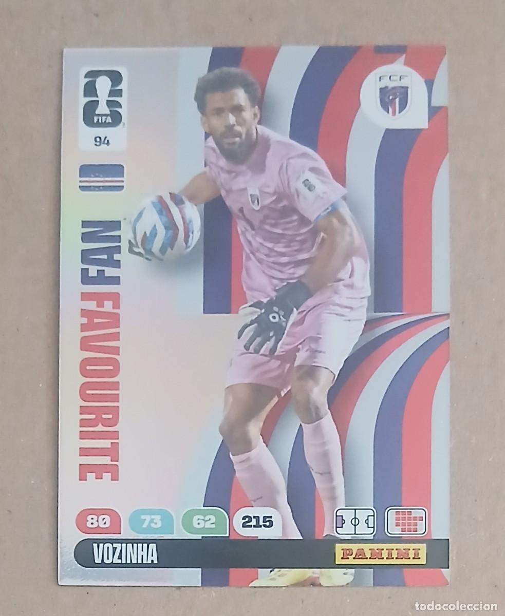 Cromos de f&uacute;tbol: CROMO n&ordm; 94 VOZINHA CABO VERDE FAN FAVOURITE ADRENALYN XL FIFA WORLD CUP 2026 DE PANINI. Nuevo.