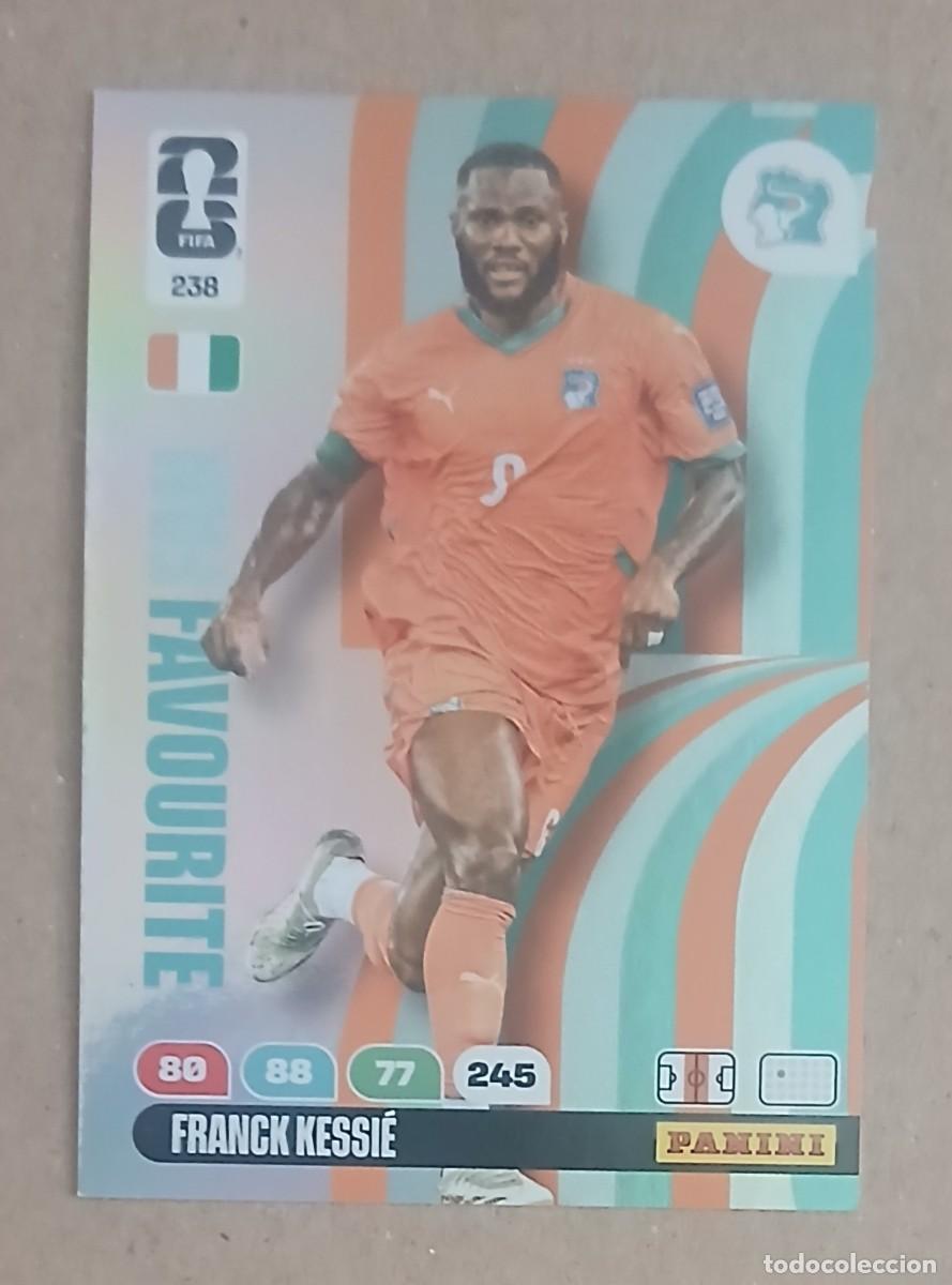 Cromos de f&uacute;tbol: CROMO n&ordm; 238 KESSI&Eacute; COSTA DE MARFIL FAN FAVOURITE ADRENALYN XL FIFA WORLD CUP 2026 DE PANINI. Nuevo.
