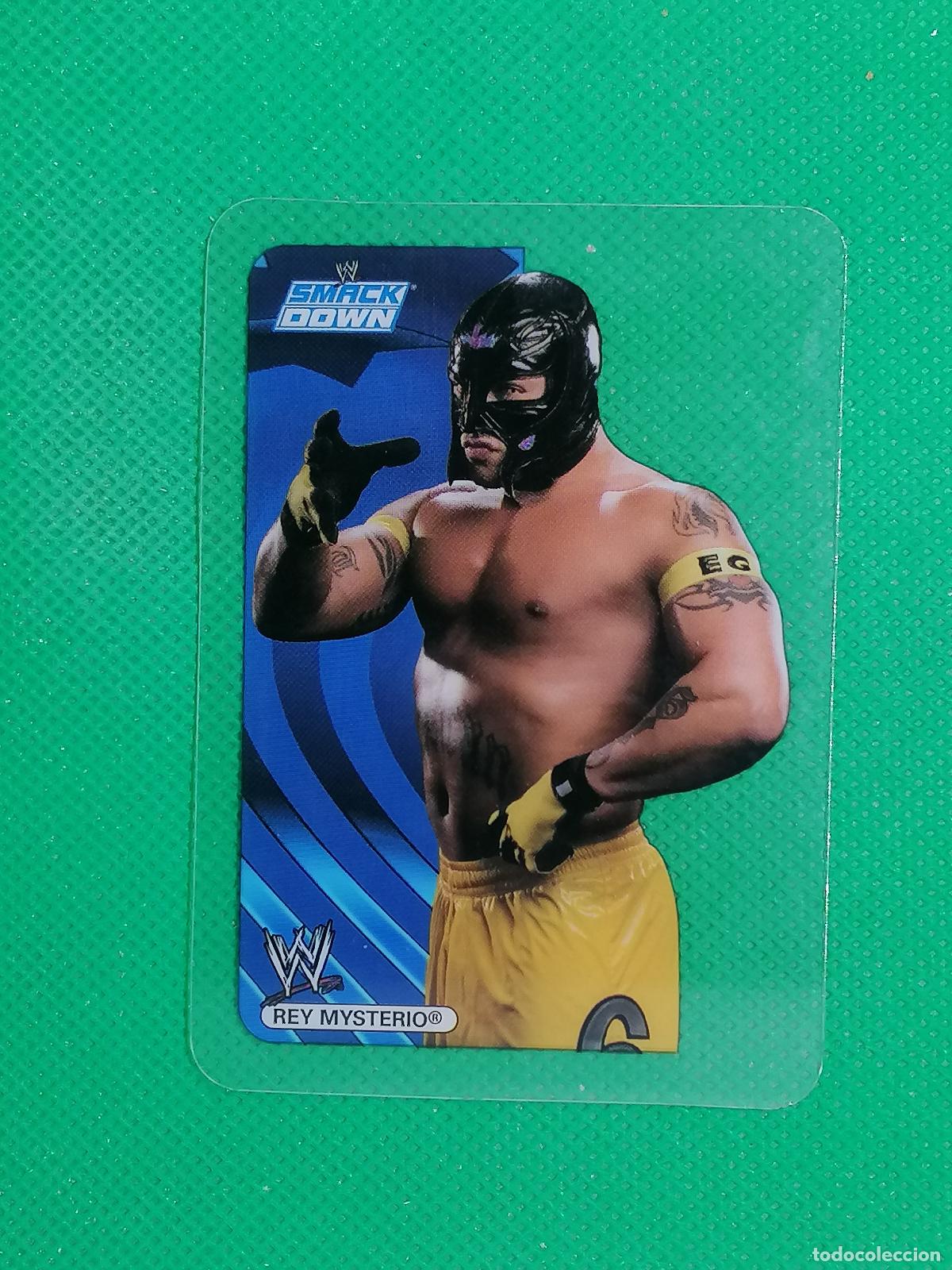 Cromos de f&uacute;tbol: 24 REY MYSTERIO LAMINCARDS ⚜️ WORLD WRESTLING MEW EDITION EDIBAS MUNDICROMO 07 2007 ⚜️