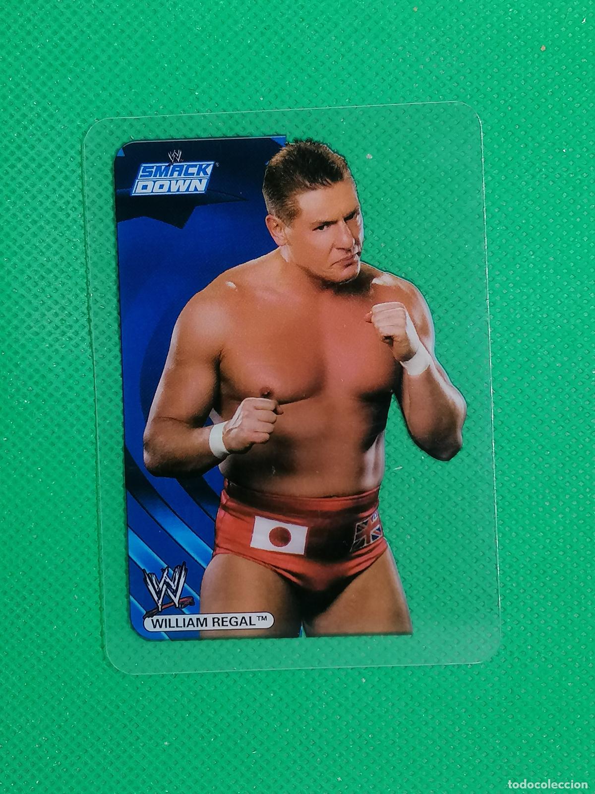 Cromos de f&uacute;tbol: 31 WILLIAM REGAL LAMINCARDS ⚜️ WORLD WRESTLING MEW EDITION EDIBAS MUNDICROMO 07 2007 ⚜️