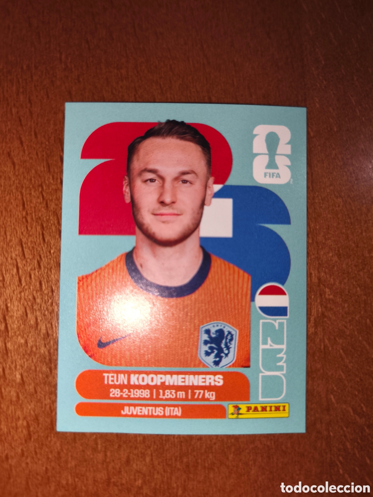 Cromos de f&uacute;tbol: NED12 Teun Koopmeiners NED 12 Fifa World Cup 2026 Holanda