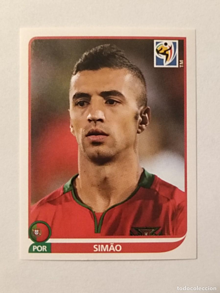 Figurine di Calcio: #558 SIMAO (PORTUGAL) MUNDIAL SUDAFRICA 2010 PANINI