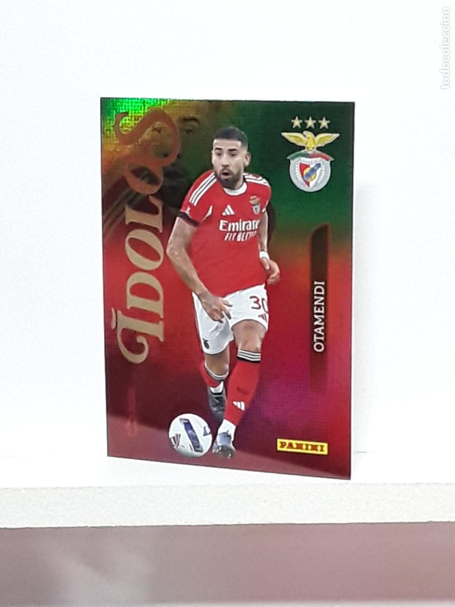 Figurine di Calcio: PORTUGUES 2025 2026 IDOLOS 25 26 CROMO PANINI FUTEBOL N 194 BENFICA IDOLO OTAMENDI