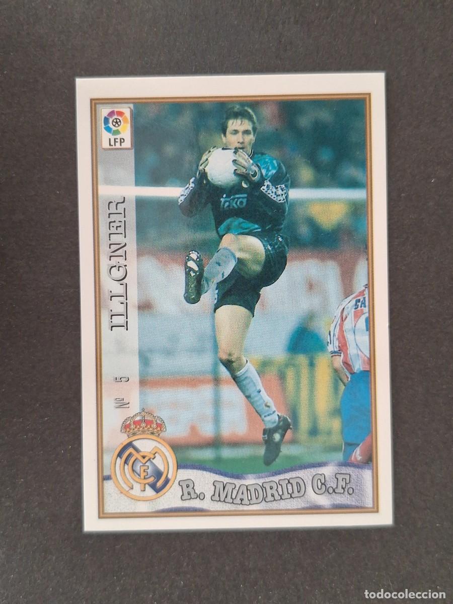 Figurine di Calcio: L1 ILLGNER REAL MADRID 5 MUNDICROMO LAS FICHAS DE LA LIGA 1997/1998 97 98