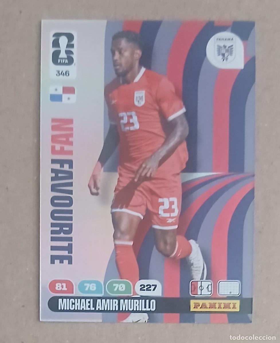 Figurine di Calcio: CROMO n&ordm; 346 MURILLO PANAM&Aacute; FAN FAVOURITE ADRENALYN XL FIFA WORLD CUP 2026 DE PANINI. Nuevo.