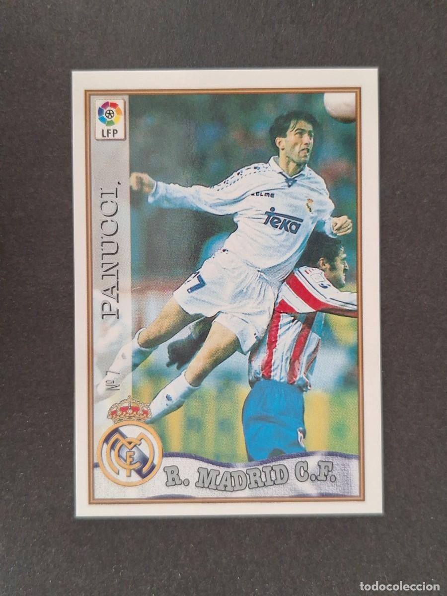 Figurine di Calcio: L1 PANUCCI REAL MADRID 7 MUNDICROMO LAS FICHAS DE LA LIGA 1997/1998 97 98