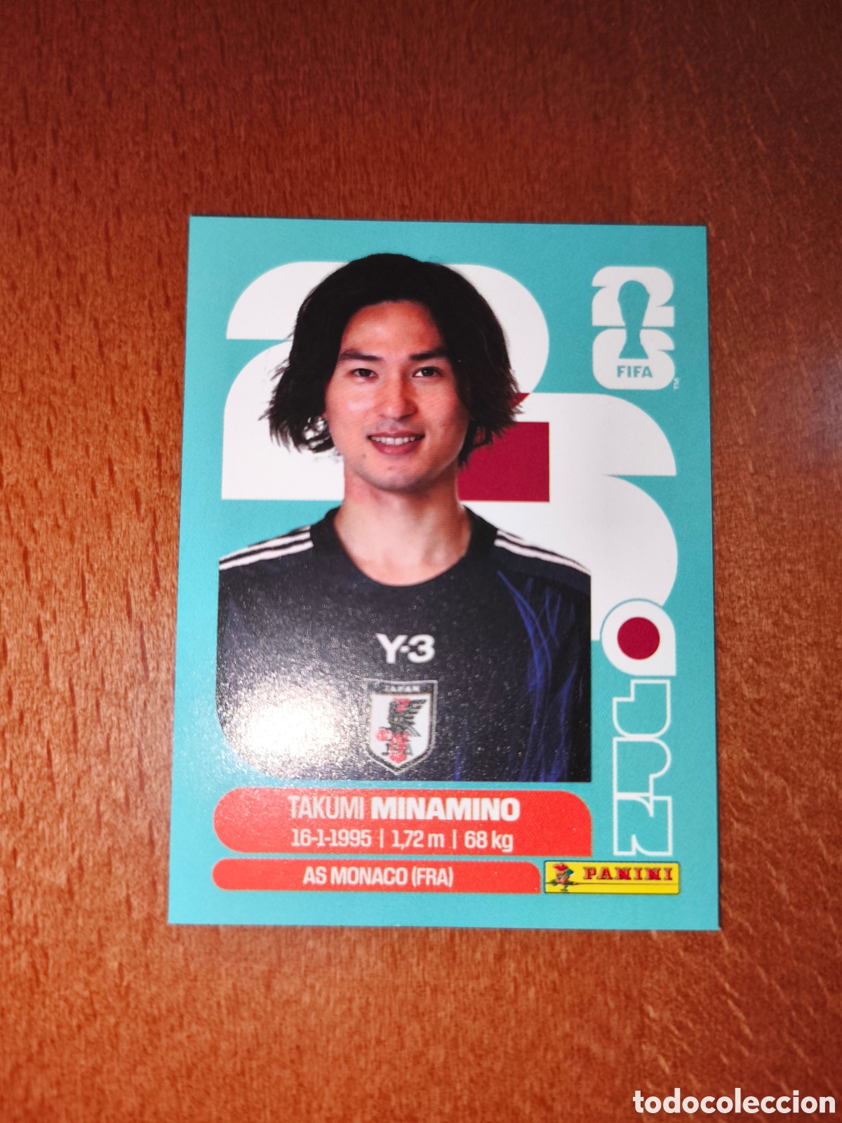 Cromos de f&uacute;tbol: JPN16 Takumi Minamino JPN 16 Fifa World Cup 2026 Jap&oacute;n