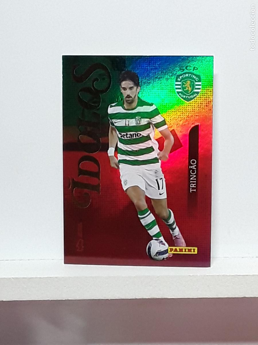 Fu&szlig;ball-Sticker: PORTUGUES 2025 2026 IDOLOS 25 26 CROMO PANINI FUTEBOL N 198 SPORTING PORTUGAL IDOLO TRINCAO