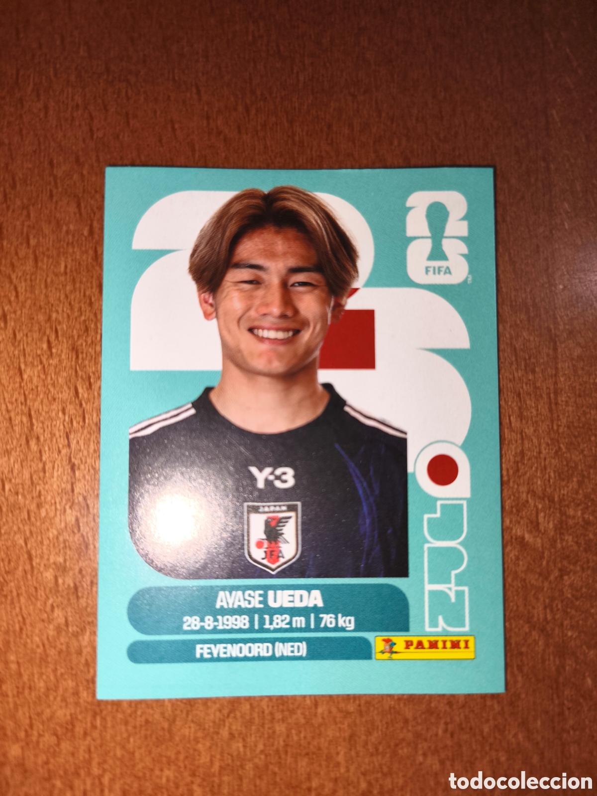 Fu&szlig;ball-Sticker: JPN20 Ayase Ueda JPN 20 Fifa World Cup 2026 Jap&oacute;n