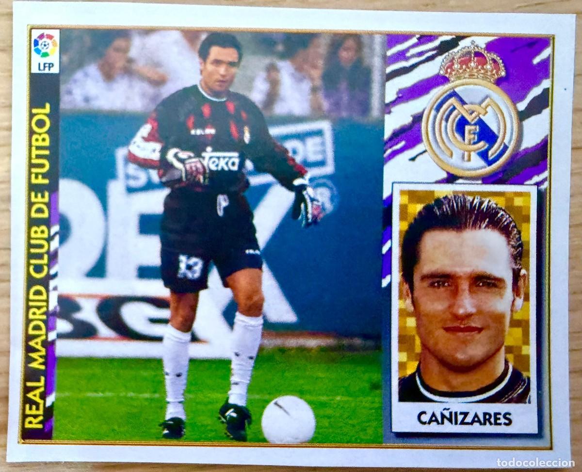 Cartes &agrave; collectionner de Football: CA&Ntilde;IZARES REAL MADRID 97 98 1997 1998 LIGA EDICIONES ESTE RECORTADO STICKER