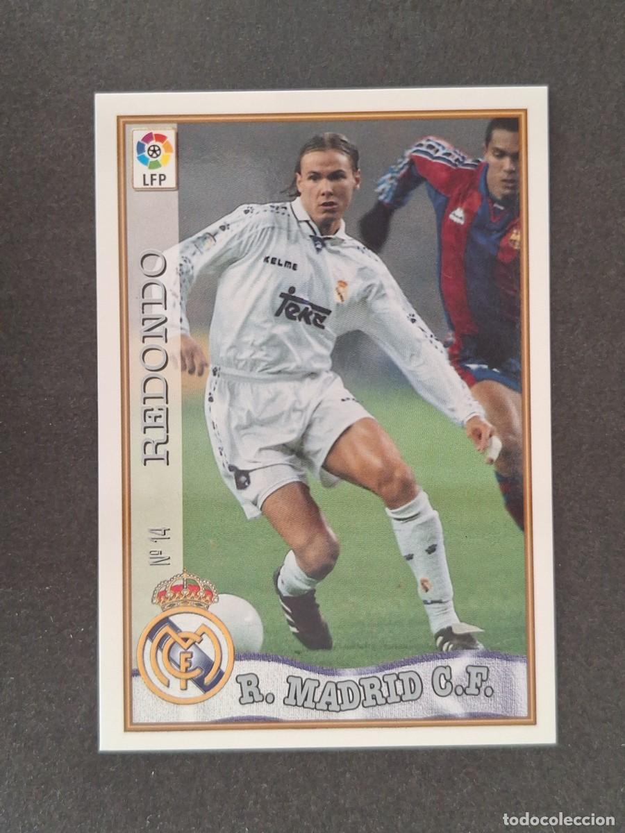 Cartes &agrave; collectionner de Football: L1 REDONDO REAL MADRID 14 MUNDICROMO LAS FICHAS DE LA LIGA 1997/1998 97 98