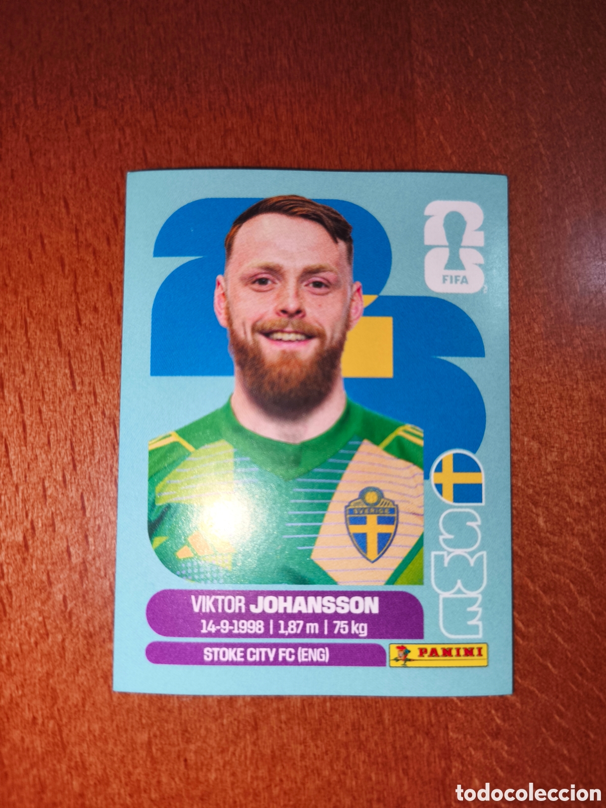 Cartes &agrave; collectionner de Football: SWE2 Viktor Johansson SWE 2 Fifa World Cup 2026 Suecia