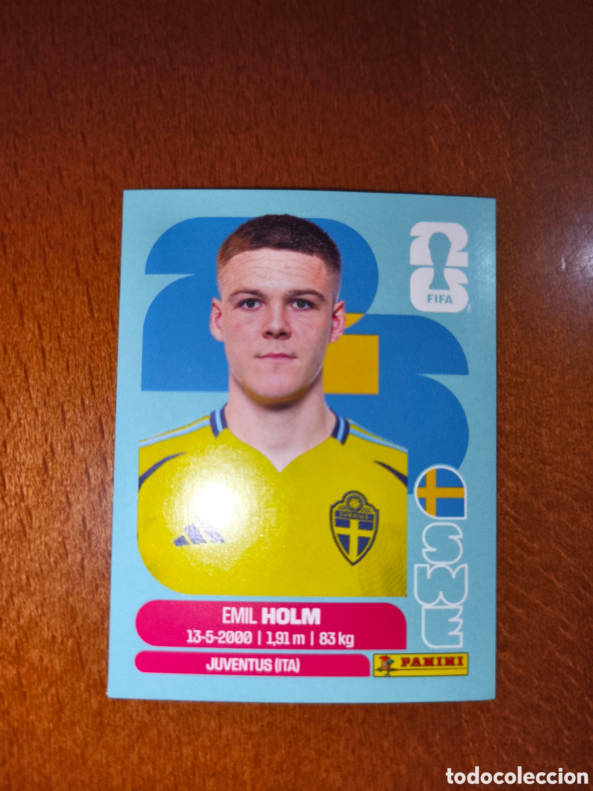 Cartes &agrave; collectionner de Football: SWE5 Emil Holm SWE 5 Fifa World Cup 2026 Suecia