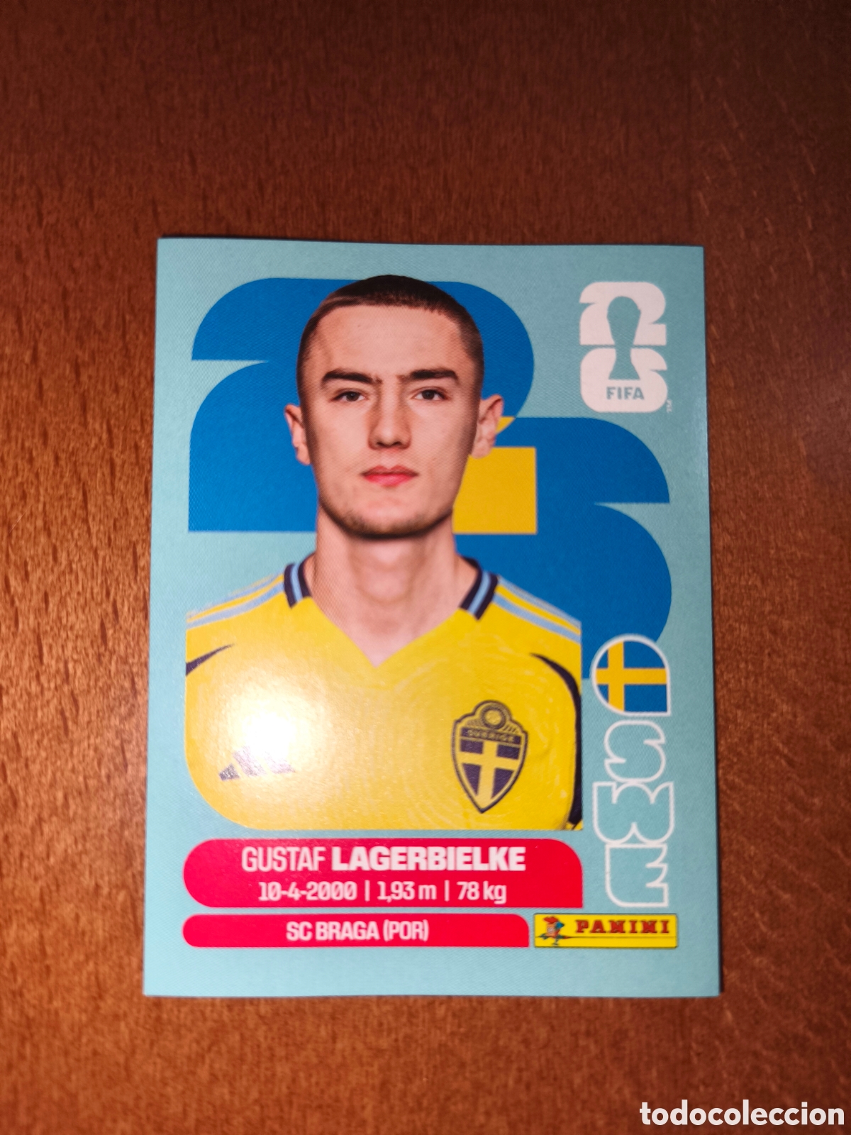 Cartes &agrave; collectionner de Football: SWE7 Gustaf Lagerbielke SWE 7 Fifa World Cup 2026 Suecia