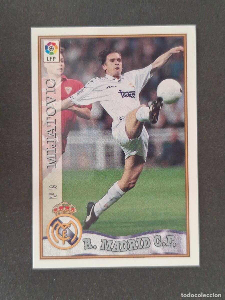 Cartes &agrave; collectionner de Football: L1 MIJATOVIC REAL MADRID 19 MUNDICROMO LAS FICHAS DE LA LIGA 1997/1998 97 98