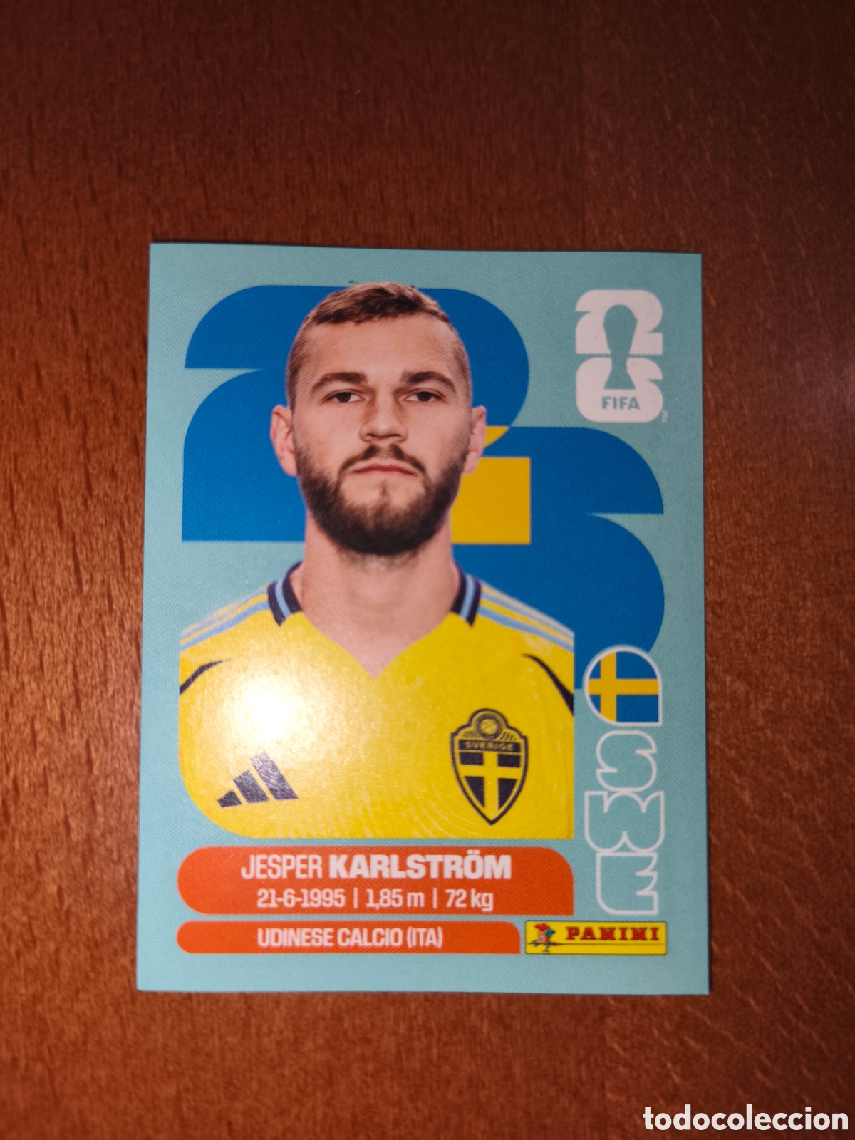 Cartes &agrave; collectionner de Football: SWE10 Jesper Karlstrom SWE 10 Fifa World Cup 2026 Suecia
