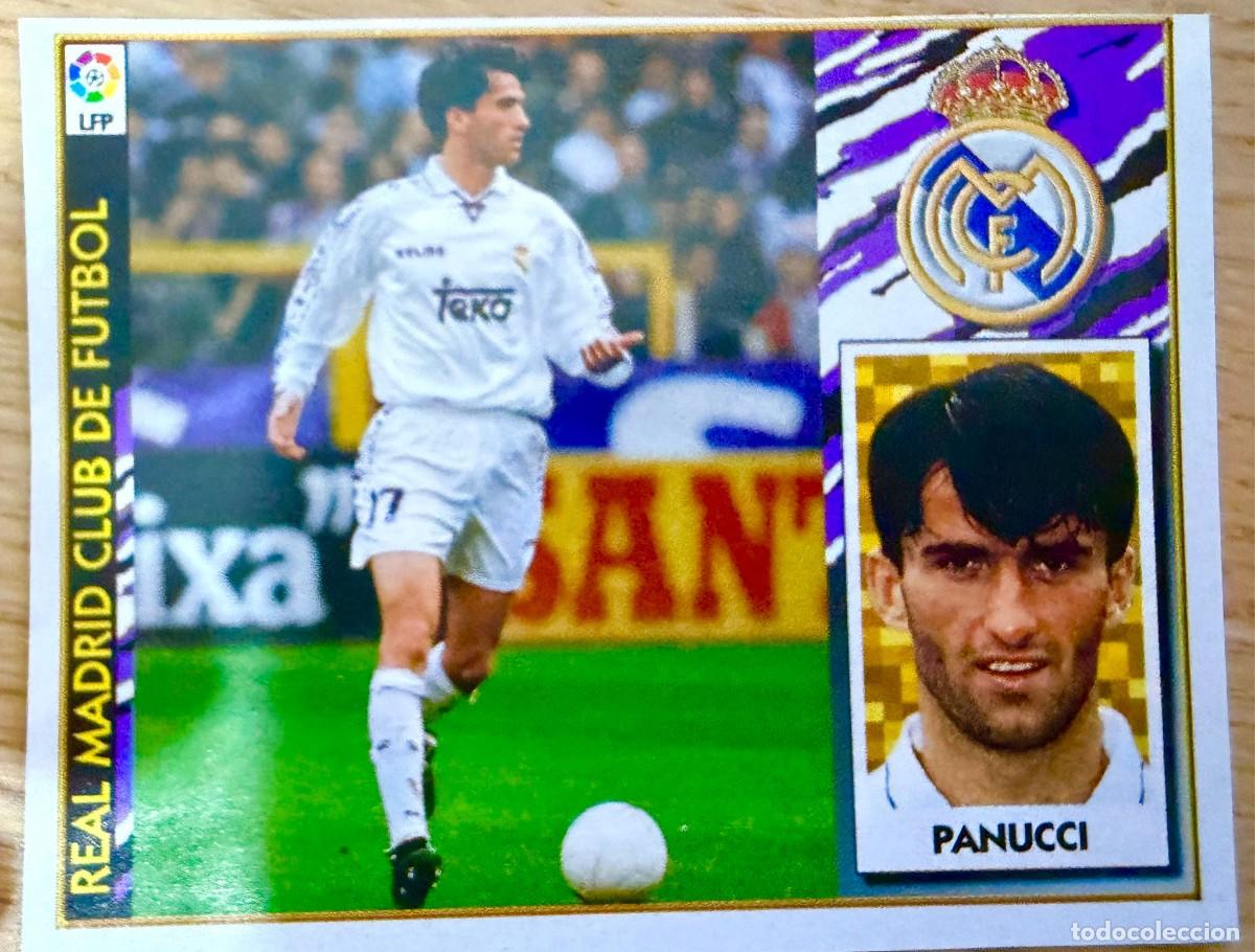 Cromos de Futebol: PANUCCI REAL MADRID 97 98 1997 1998 LIGA EDICIONES ESTE RECORTADO STICKER