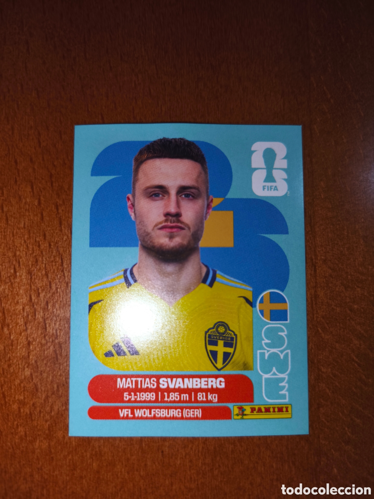 Cromos de Futebol: SWE12 Mattias Svanberg SWE 12 Fifa World Cup 2026 Suecia