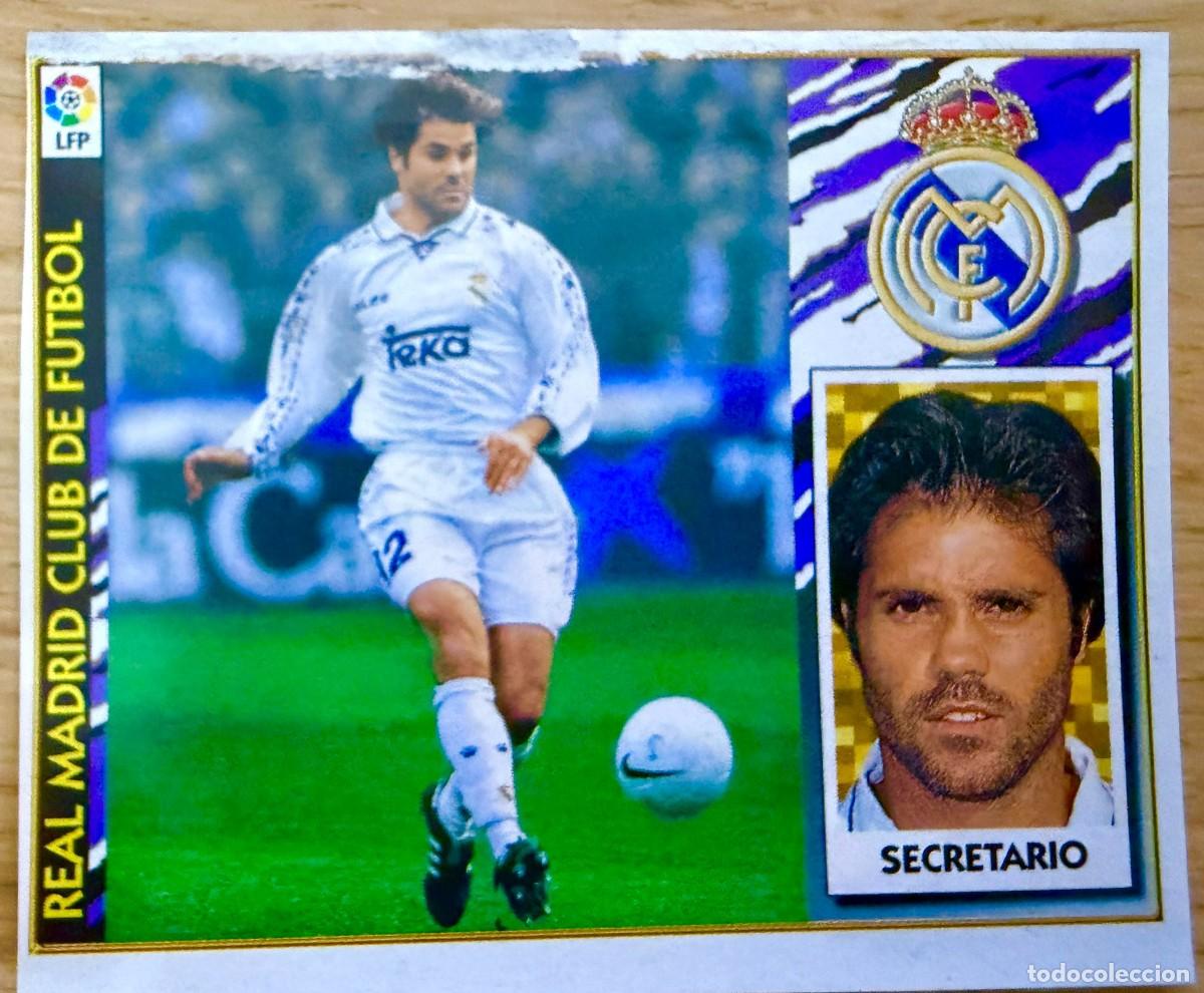 Cromos de Futebol: SECRETARIO REAL MADRID 97 98 1997 1998 LIGA EDICIONES ESTE RECORTADO STICKER