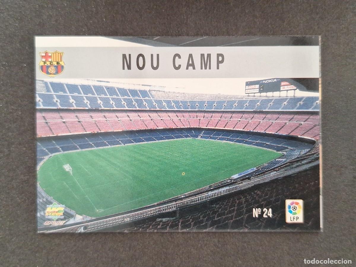 Cromos de Futebol: L1 ESTADIO NOU CAMP F. C. BARCELONA 24 MUNDICROMO LAS FICHAS DE LA LIGA 1997/1998 97 98