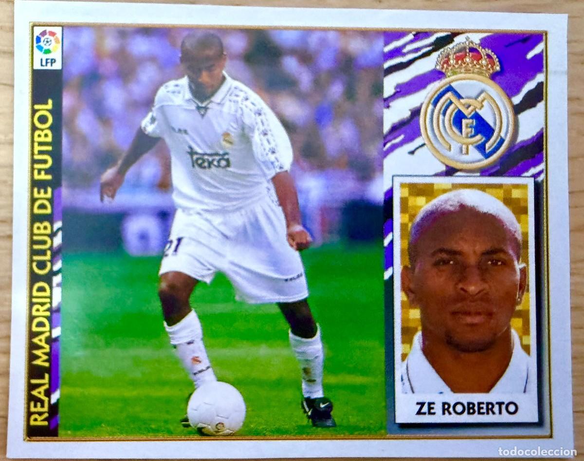 Cromos de Futebol: ZE ROBERTO REAL MADRID 97 98 1997 1998 LIGA EDICIONES ESTE RECORTADO STICKER