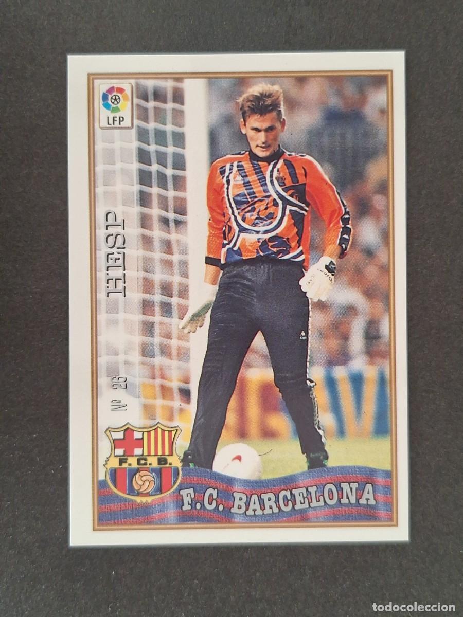 Cromos de Futebol: L1 HESP F. C. BARCELONA 26 MUNDICROMO LAS FICHAS DE LA LIGA 1997/1998 97 98