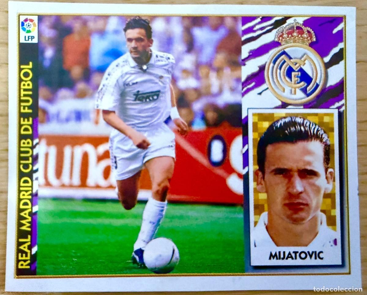 Cromos de Futebol: MIJATOVIC REAL MADRID 97 98 1997 1998 LIGA EDICIONES ESTE RECORTADO STICKER