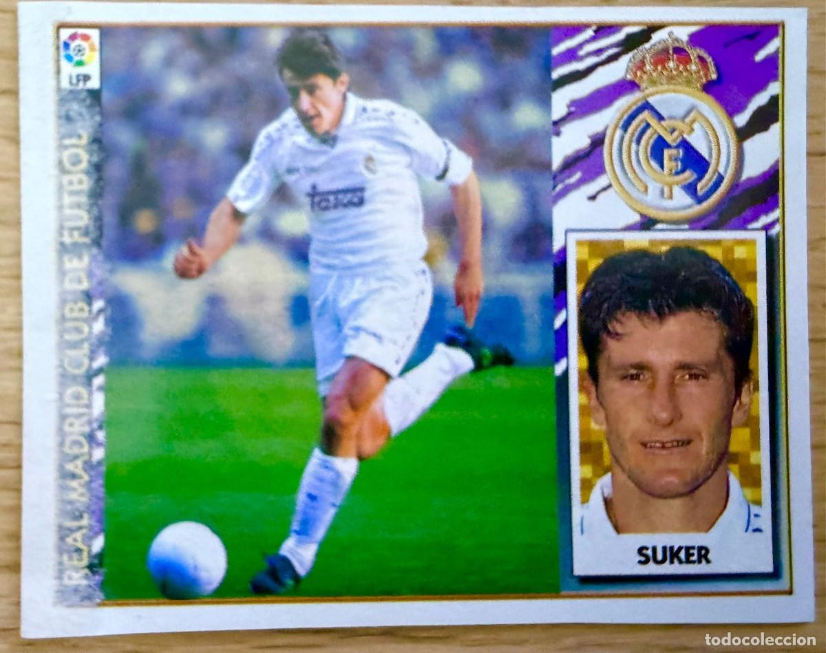 Cromos de Futebol: SUKER REAL MADRID 97 98 1997 1998 LIGA EDICIONES ESTE RECORTADO STICKER
