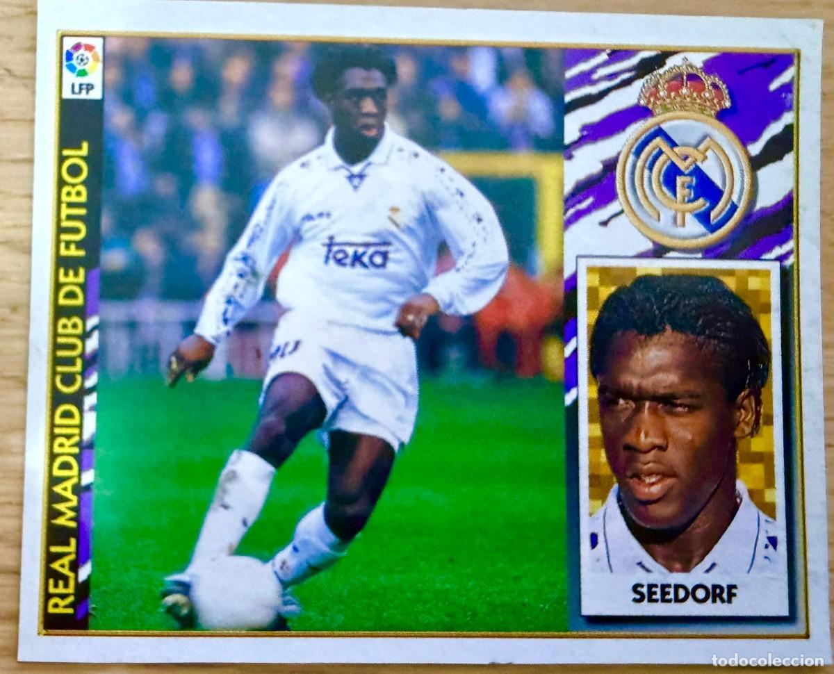Cartes &agrave; collectionner de Football: SEEDORF REAL MADRID 97 98 1997 1998 LIGA EDICIONES ESTE RECORTADO STICKER