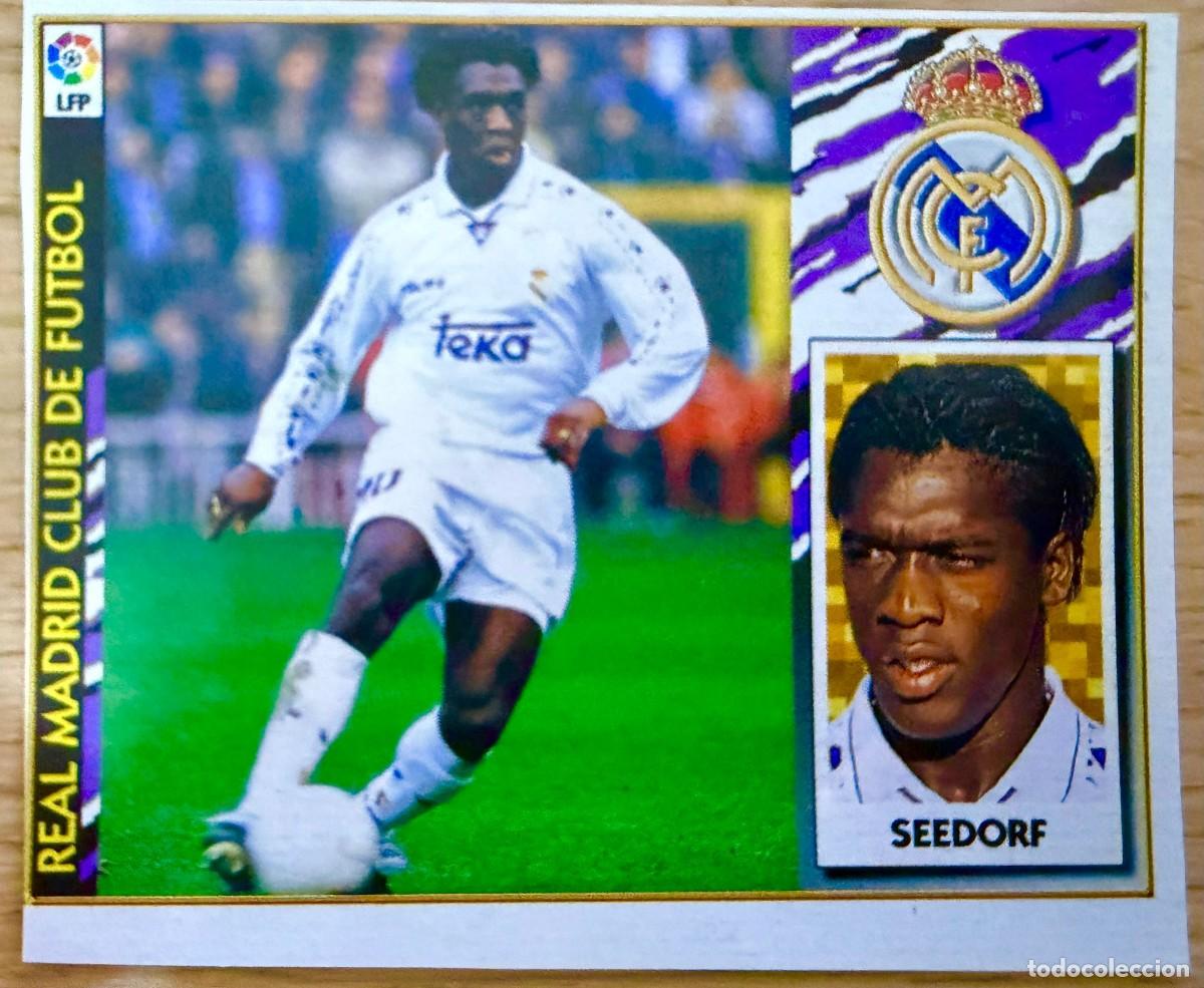 Cartes &agrave; collectionner de Football: SEEDORF REAL MADRID 97 98 1997 1998 LIGA EDICIONES ESTE RECORTADO STICKER
