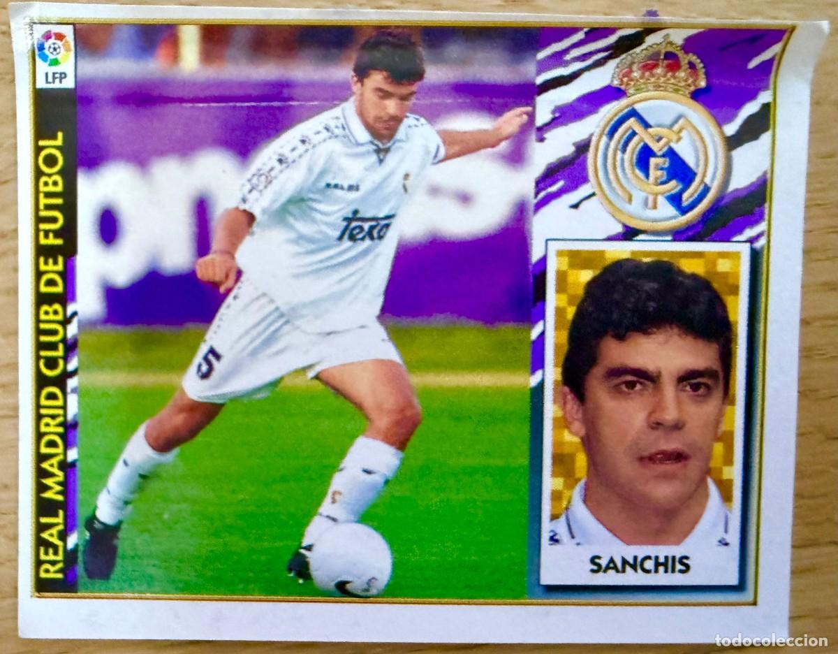 Cartes &agrave; collectionner de Football: SANCHIS REAL MADRID 97 98 1997 1998 LIGA EDICIONES ESTE VENTANILLA STICKER