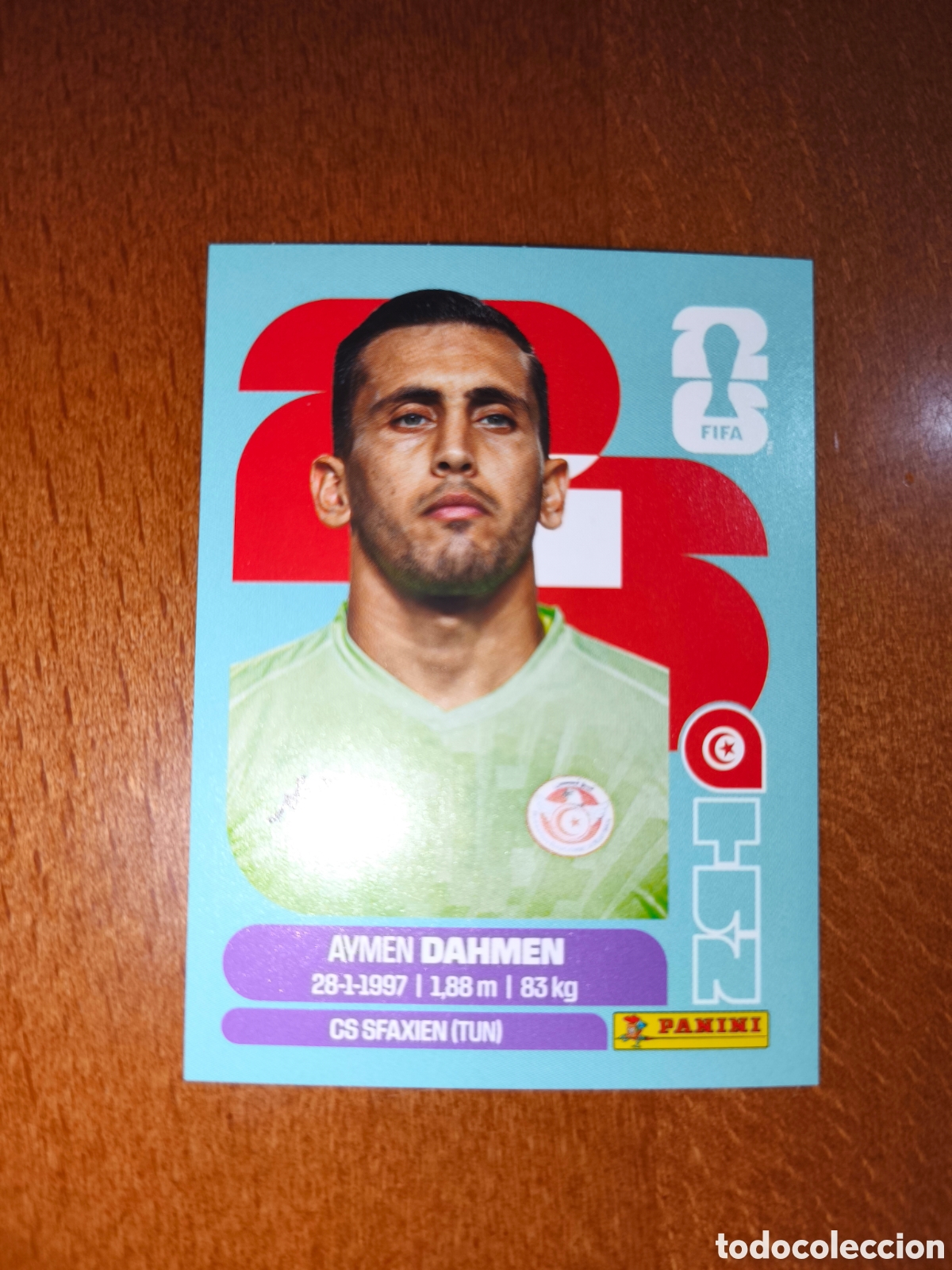 Football Stickers: TUN3 Aymen Dahmen TUN 3 Fifa World Cup 2026 T&uacute;nez