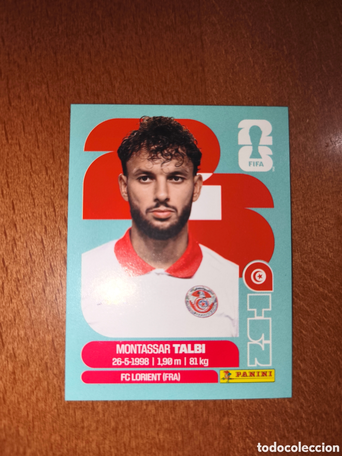 Cartes &agrave; collectionner de Football: TUN5 Montassar Talbi TUN 5 Fifa World Cup 2026 T&uacute;nez