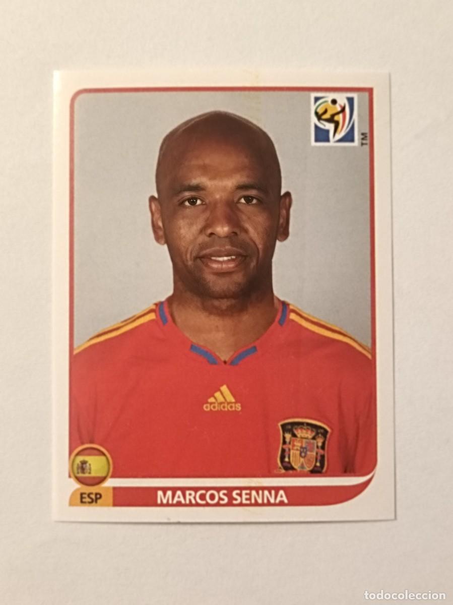 Cromos de f&uacute;tbol: #572 MARCOS SENNA (ESPA&Ntilde;A) MUNDIAL SUDAFRICA 2010 PANINI