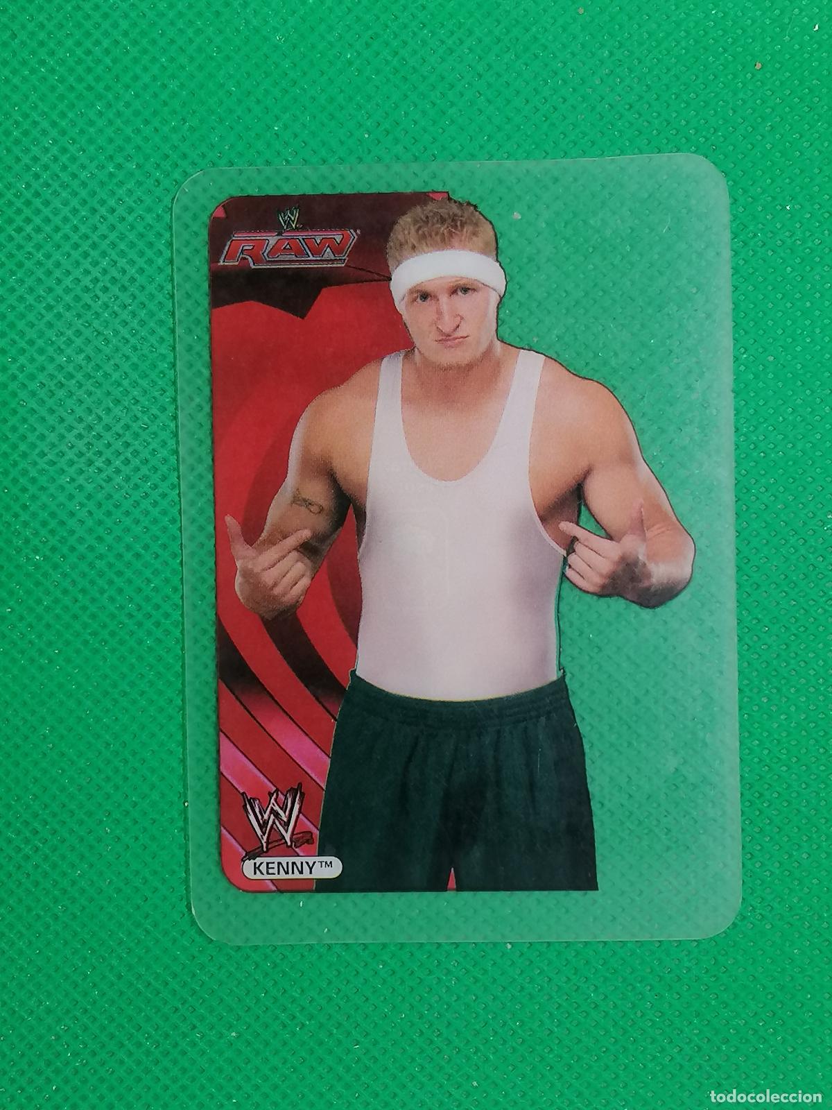Cromos de f&uacute;tbol: 43 KENNY LAMINCARDS ⚜️ WORLD WRESTLING MEW EDITION EDIBAS MUNDICROMO 07 2007 ⚜️