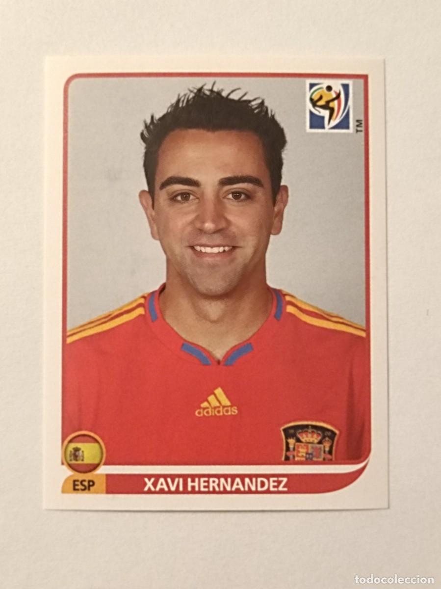 Cromos de f&uacute;tbol: #573 XAVI HERNANDEZ (ESPA&Ntilde;A) MUNDIAL SUDAFRICA 2010 PANINI
