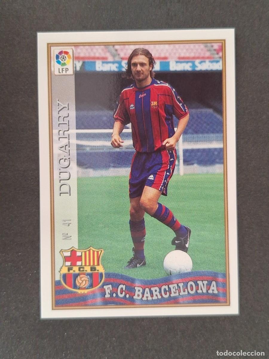 Figurine di Calcio: L1 DUGARRY F. C. BARCELONA 41 MUNDICROMO LAS FICHAS DE LA LIGA 1997/1998 97 98