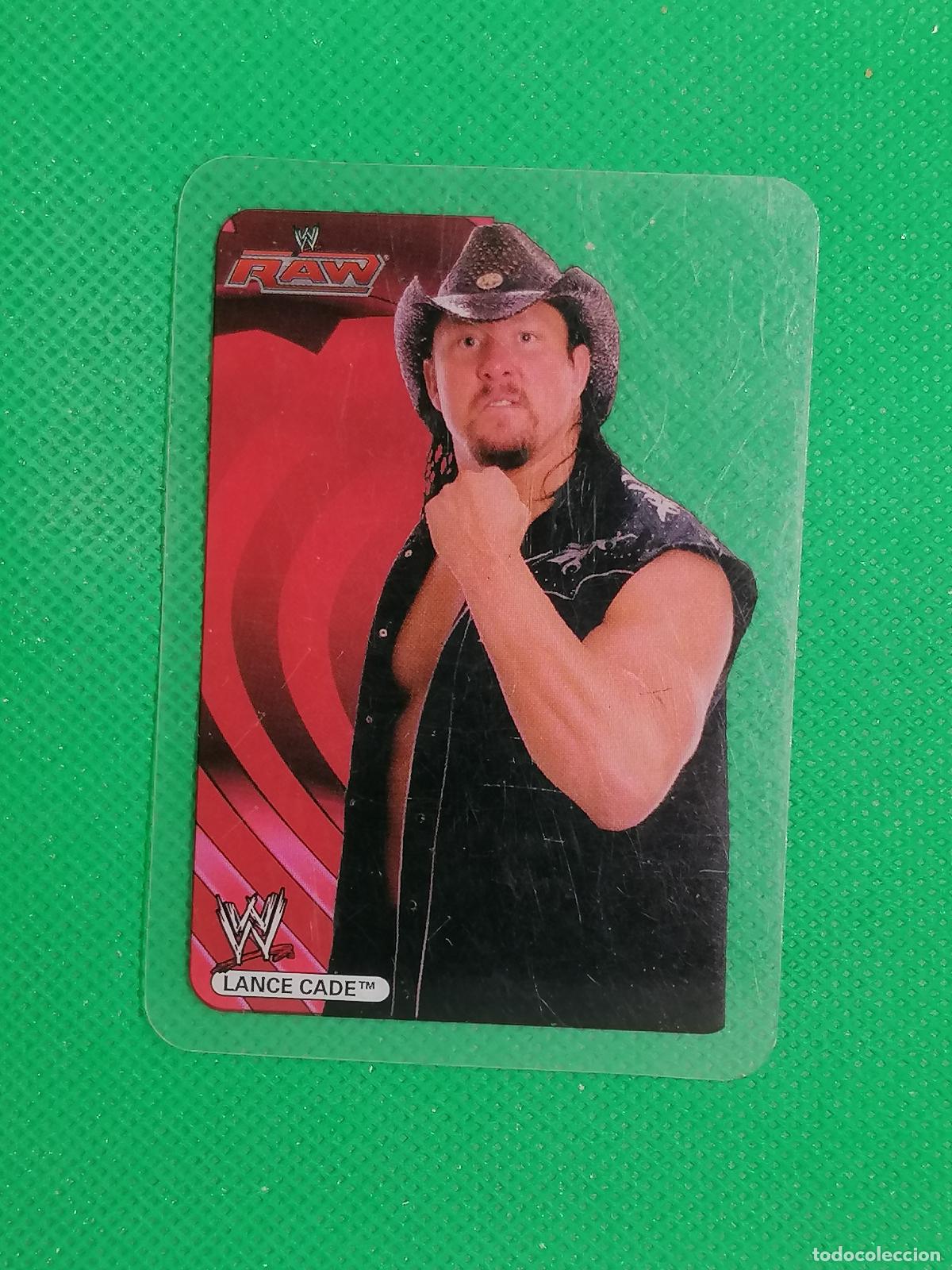 Figurine di Calcio: 44 LANCE CADE LAMINCARDS ⚜️ WORLD WRESTLING NEW EDITION EDIBAS MUNDICROMO 07 2007 ⚜️