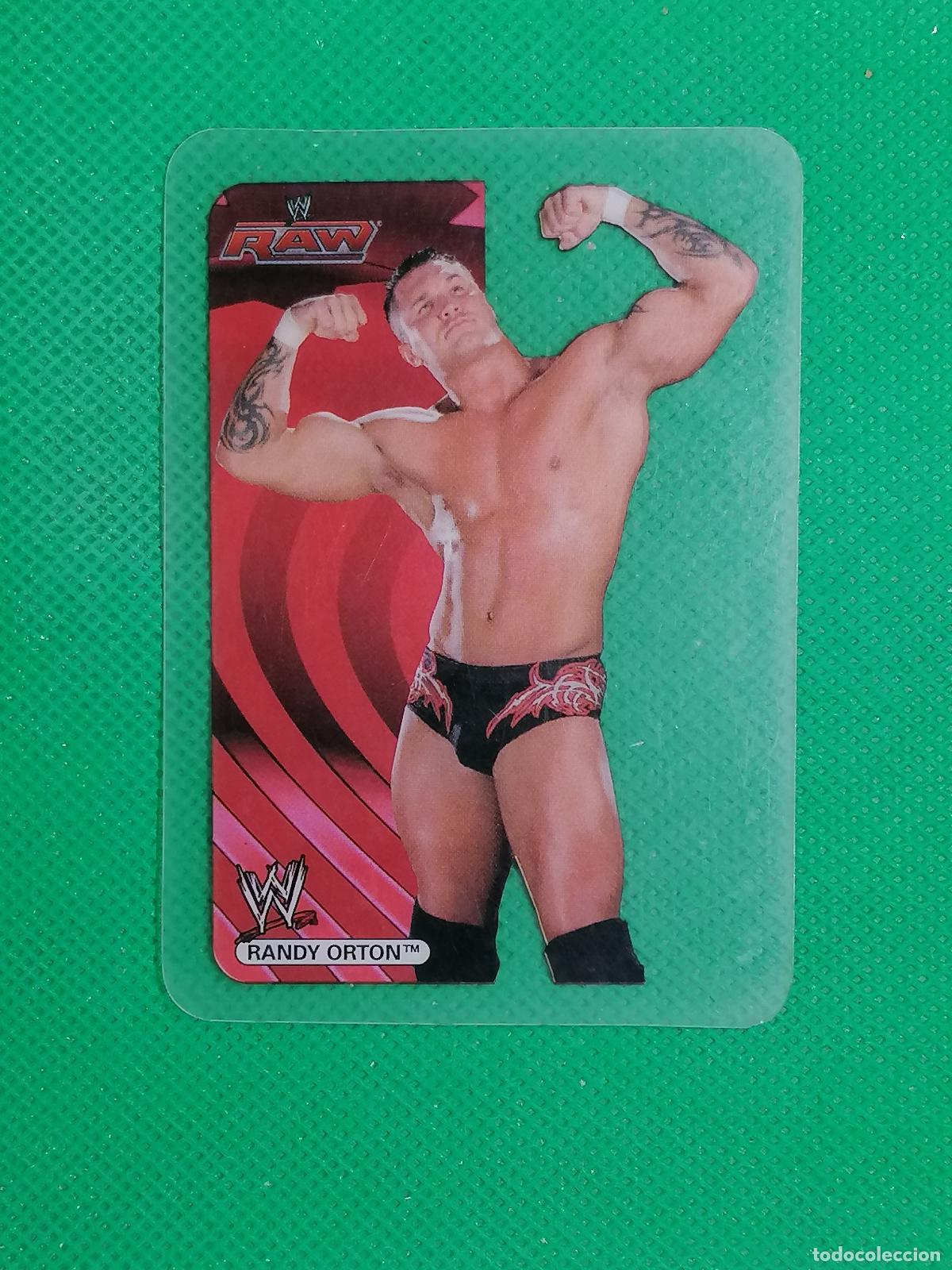 Figurine di Calcio: 48 RANDY ORTON LAMINCARDS ⚜️ WORLD WRESTLING NEW EDITION EDIBAS MUNDICROMO 07 2007 ⚜️