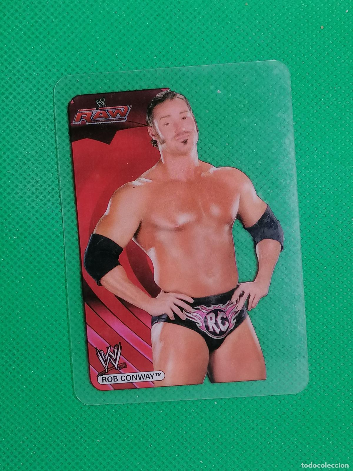 Cromos de Futebol: 50 ROB CONWAY LAMINCARDS ⚜️ WORLD WRESTLING NEW EDITION EDIBAS MUNDICROMO 07 2007 ⚜️