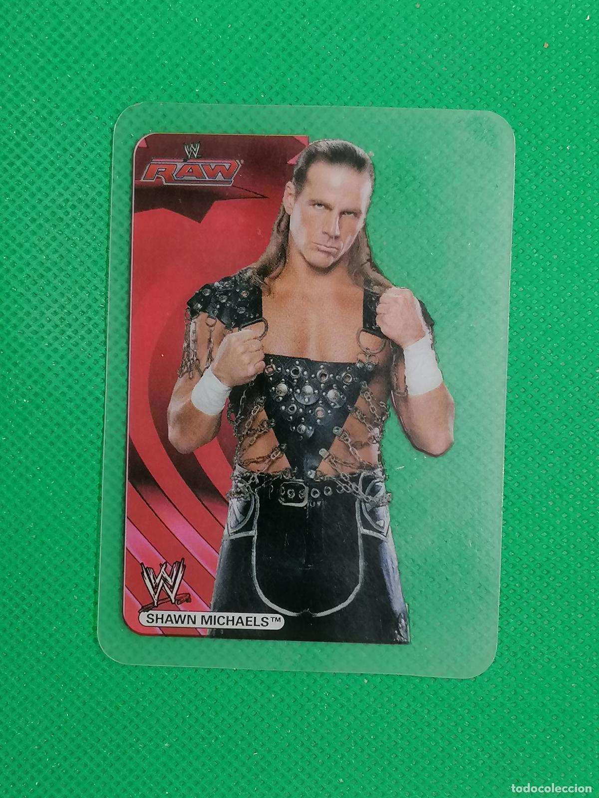 Cromos de f&uacute;tbol: 53 SHAWN MICHAELS LAMINCARDS ⚜️ WORLD WRESTLING NEW EDITION EDIBAS MUNDICROMO 07 2007 ⚜️