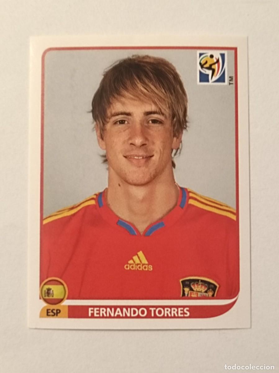 Fu&szlig;ball-Sticker: #580 FERNANDO TORRES (ESPA&Ntilde;A) MUNDIAL SUDAFRICA 2010 PANINI