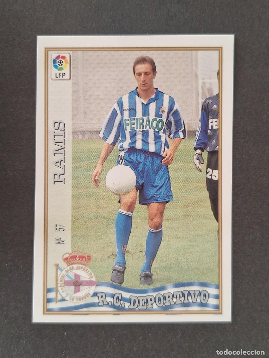 Cromos de f&uacute;tbol: L1 RAMIS DEPORTIVO DE LA CORU&Ntilde;A 57 MUNDICROMO LAS FICHAS DE LA LIGA 1997/1998 97 98